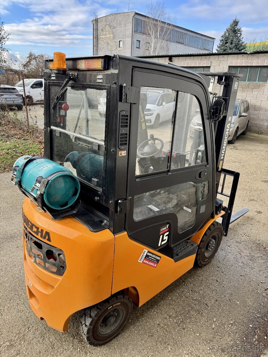 Vysokozdvižný vozík 1,5t. / LPG / iba 158mth - 4