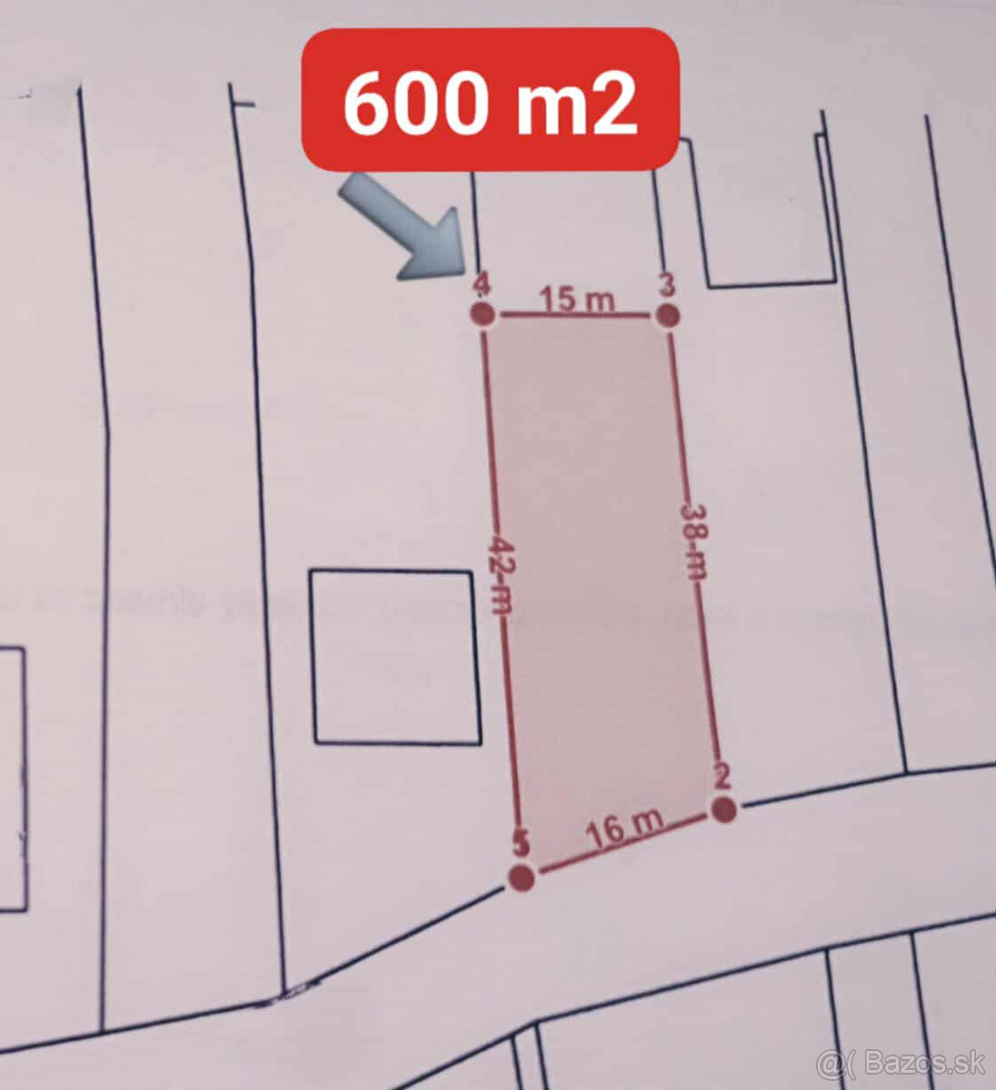 ‼️ POZEMOK NA PREDAJ, VEĽKÉ KRŠTEŇANY - okr. PARTIZÁNSKE ‼️ - 4