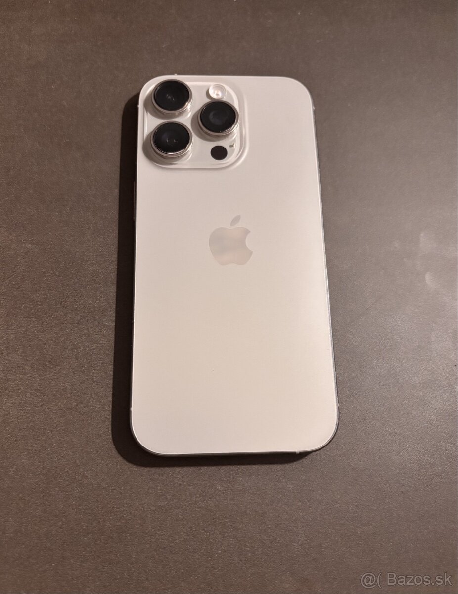 Predám iPhone 16 Pro – Prírodný Titan 128GB - 4