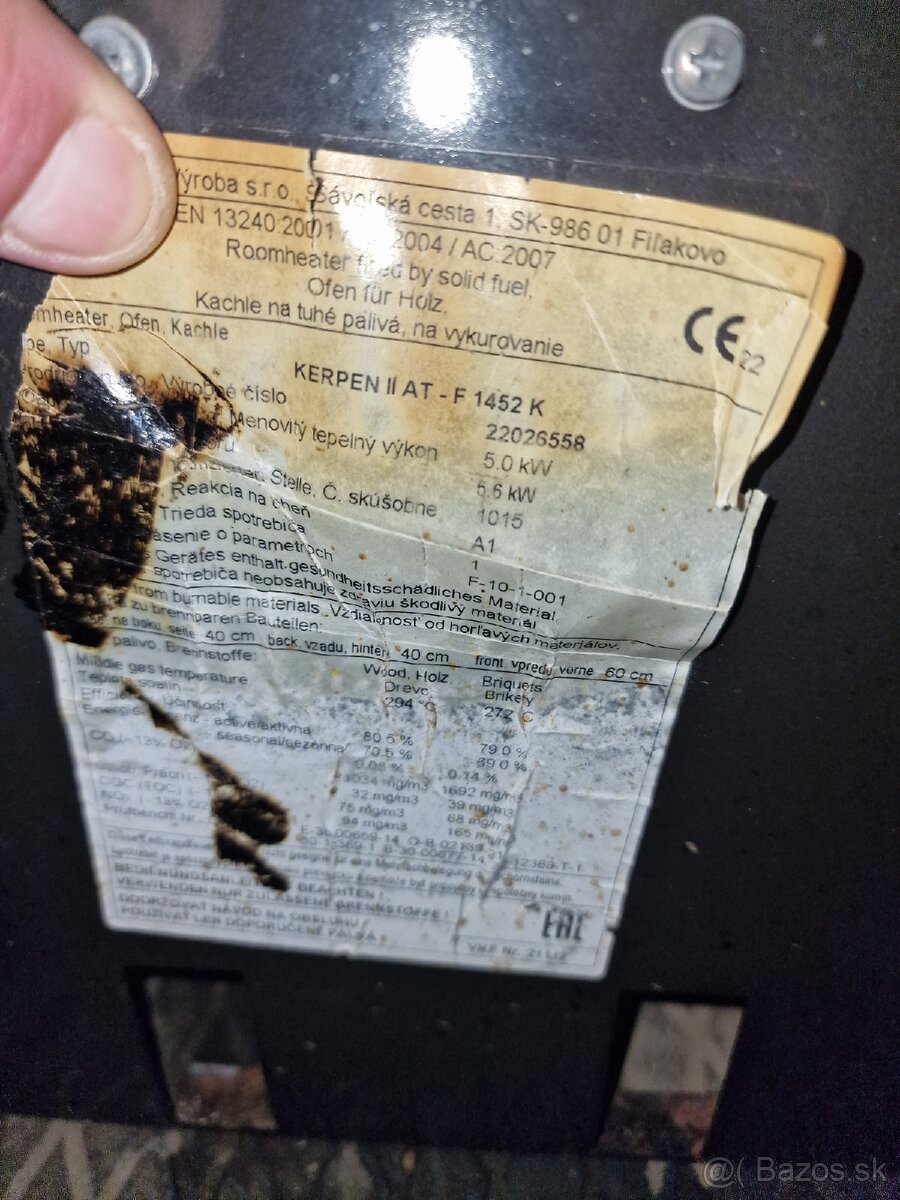 Predám kachle KERPEN II AT - 4