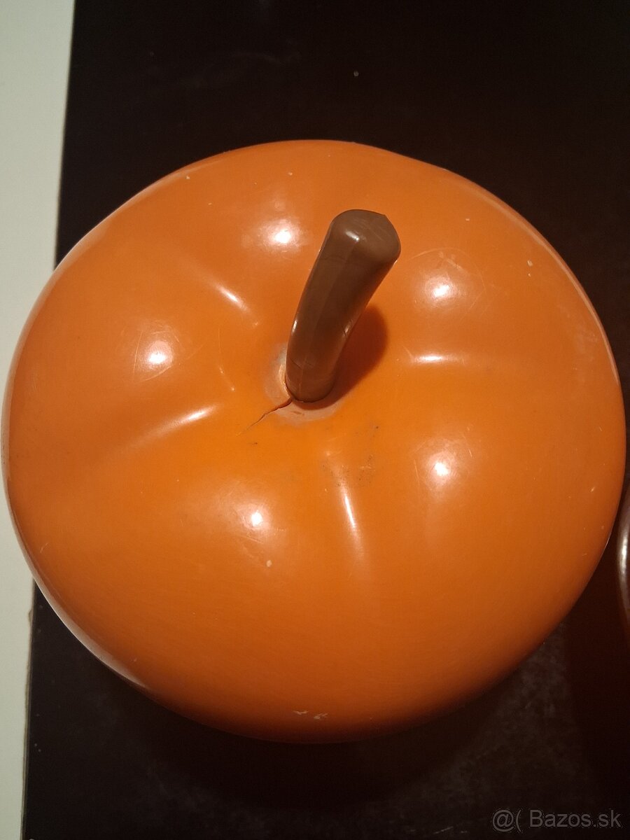 Retro plastové jablčka - 4