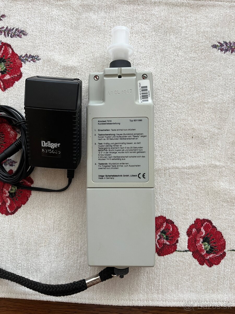 Alkohol tester - Dräger 7410 - 4