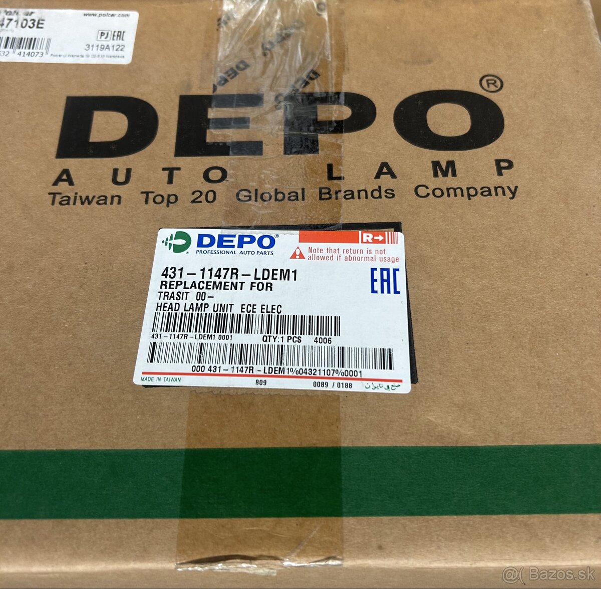 Pravý predný svetlomet Ford Transit 2000-2006 - 4