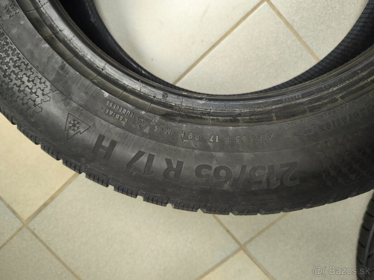 Zimné pneu Continental 215/65 R17 - 4