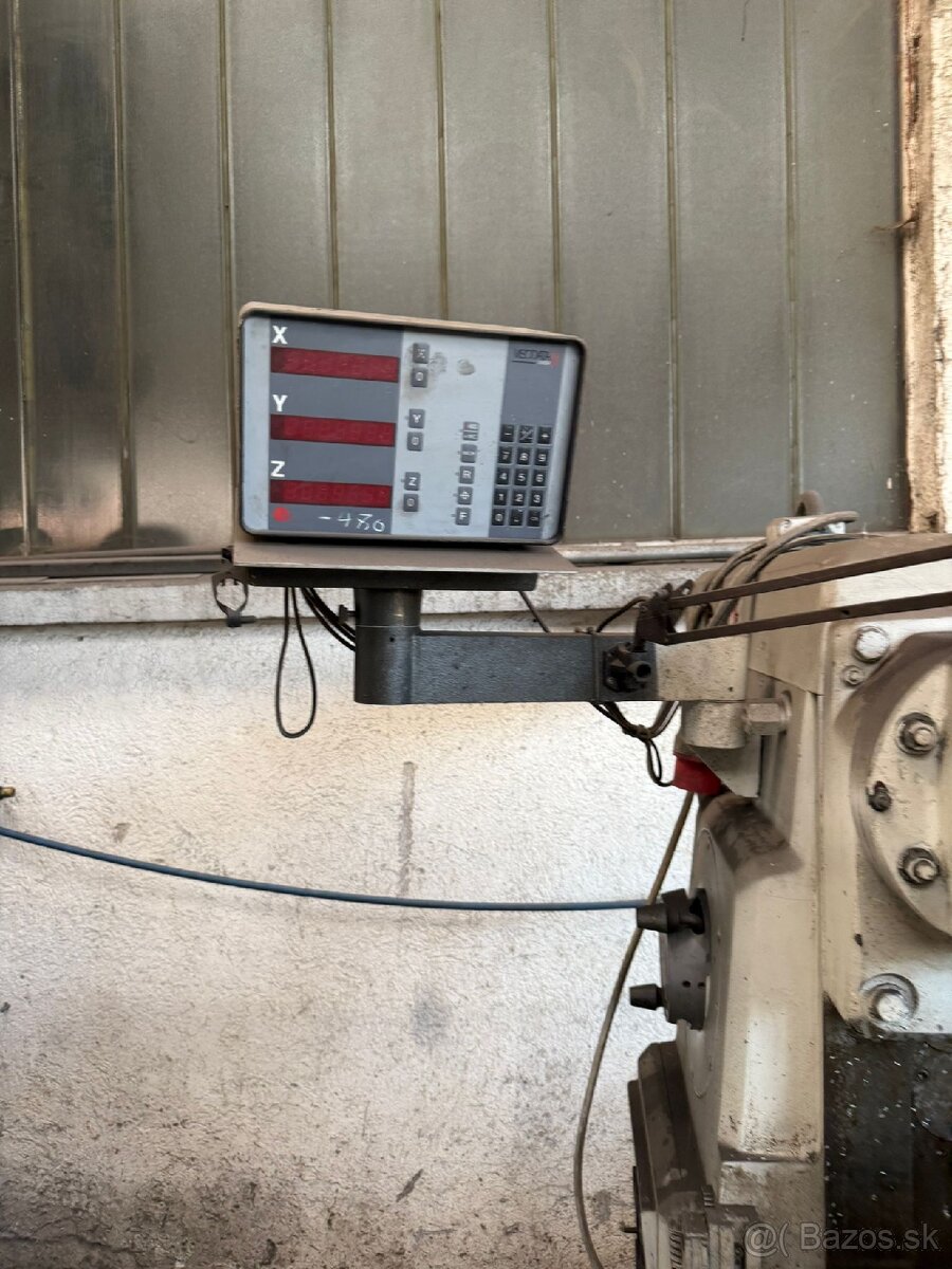 Fréza na kov s elektrickým ovladanim - 4