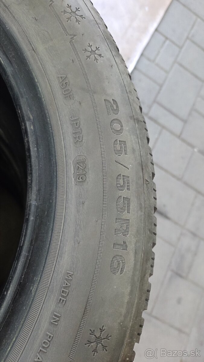 Predam 205/55 r16 zimné pneumatiky - 4