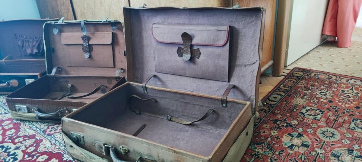 starožitné kufre - 4