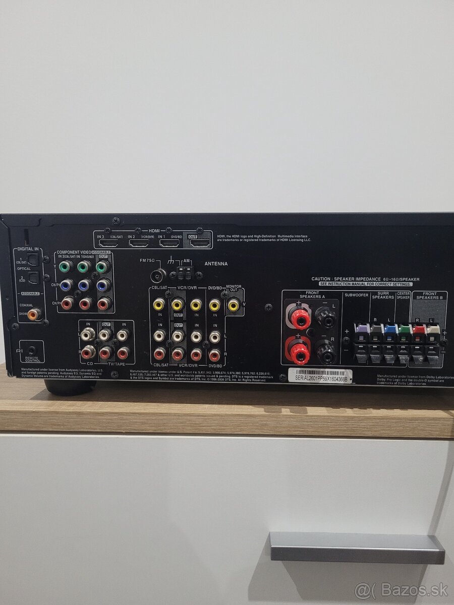 AV receiver Onkyo HT-R370 + reproduktory Jamo A 102 HCS - 4