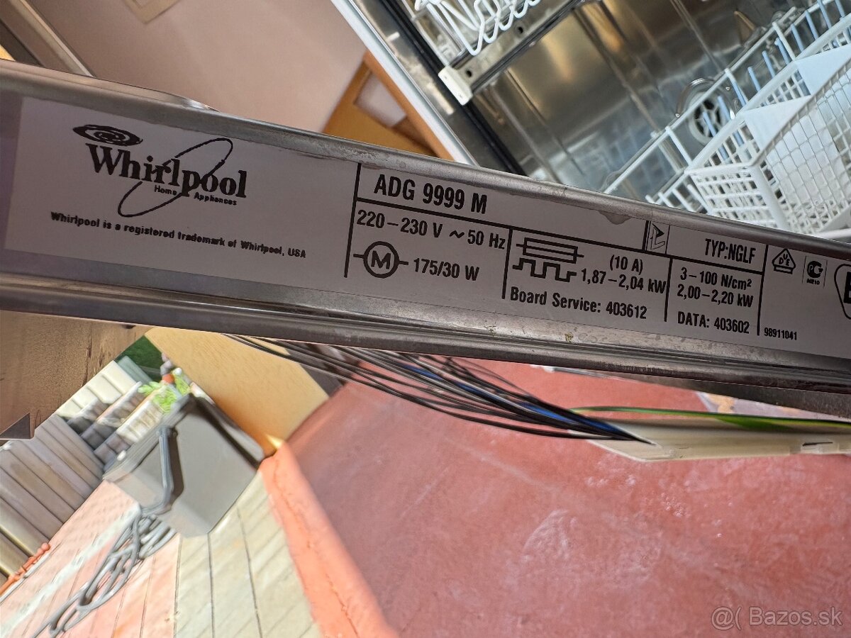 umyvacka riadu whirlpool adg 9999M 60cm - 4