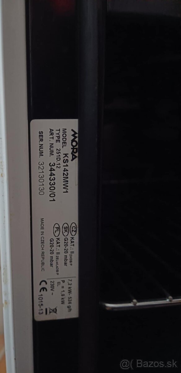 Kombinovaný sporák - 4