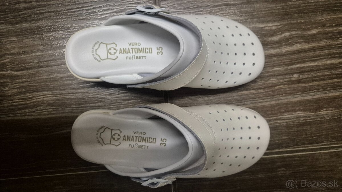 Predám nové biele zdravotnícke topánky - 4