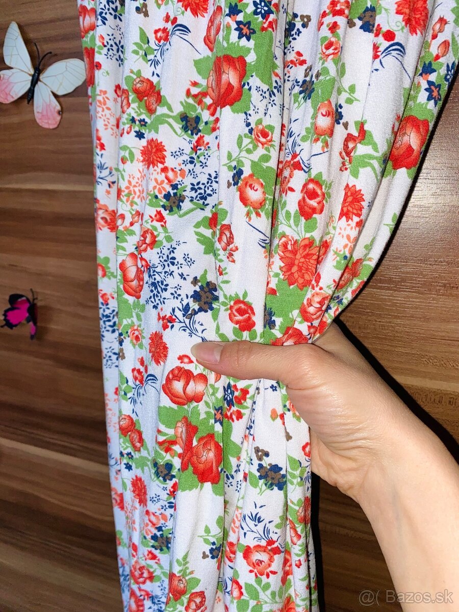 Elastické šaty s čipkou, S-M, JOHN BANER, nové - 4