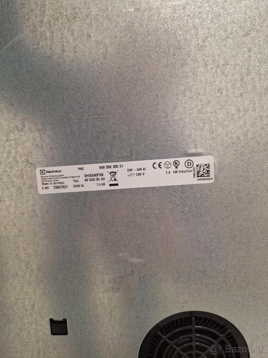 Indukčná varná doska Elektrolux - 4