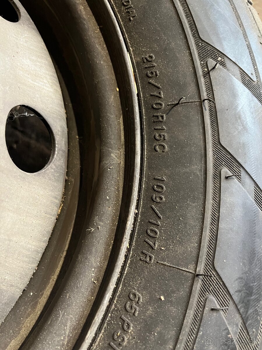 pneu. plus plechové disky - 4