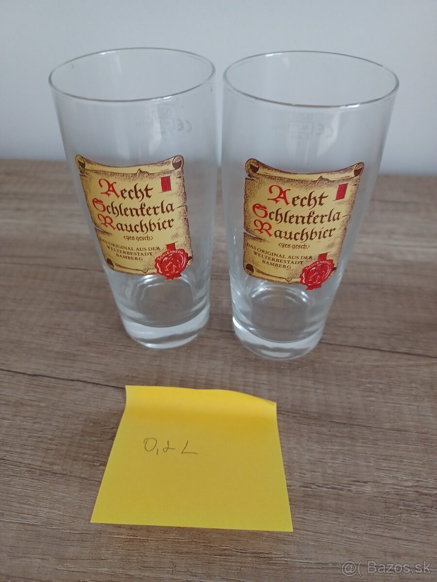 Pivové poháre - 4