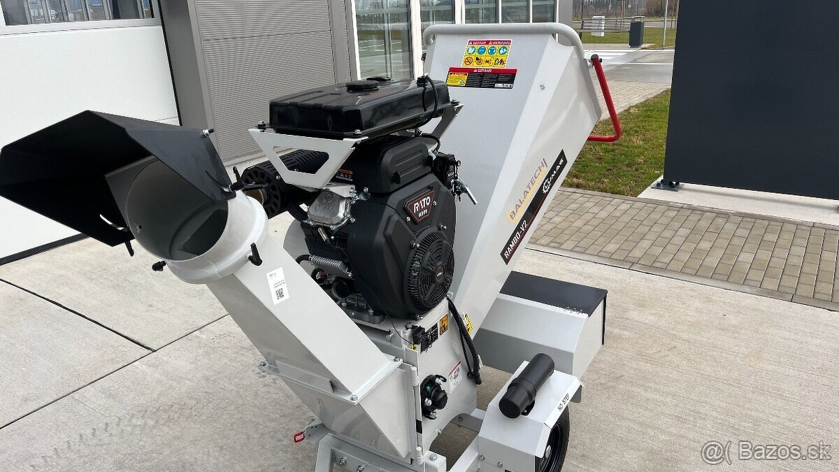 Profesionálny štiepkovač dreva - 4