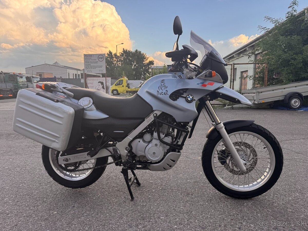 2001 BMW GS 650 F DAKAR, naj. 56500 km, po servisu