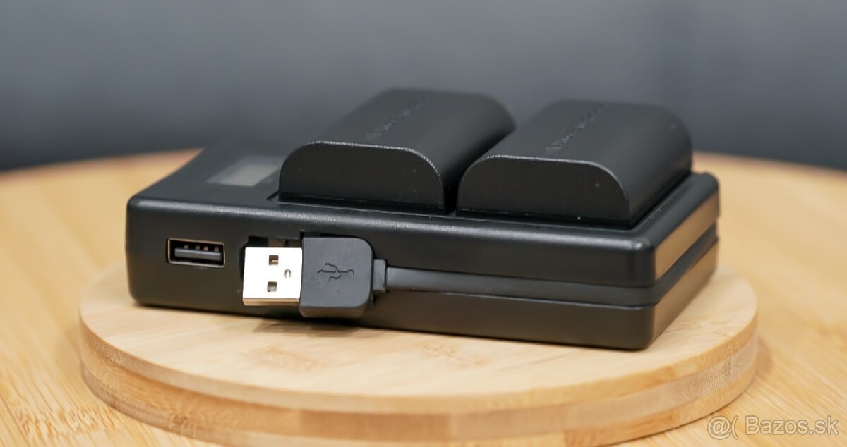 CANON LP-E6 USB Nabíjačka - 4