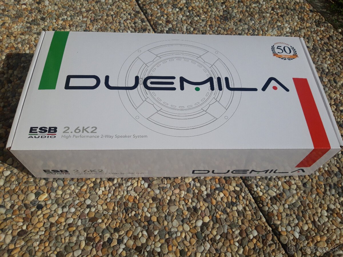 ESB DUEMILA ANNIVERSARY 50 YEARS WHITE 2-WAY SPEAKERS - 4