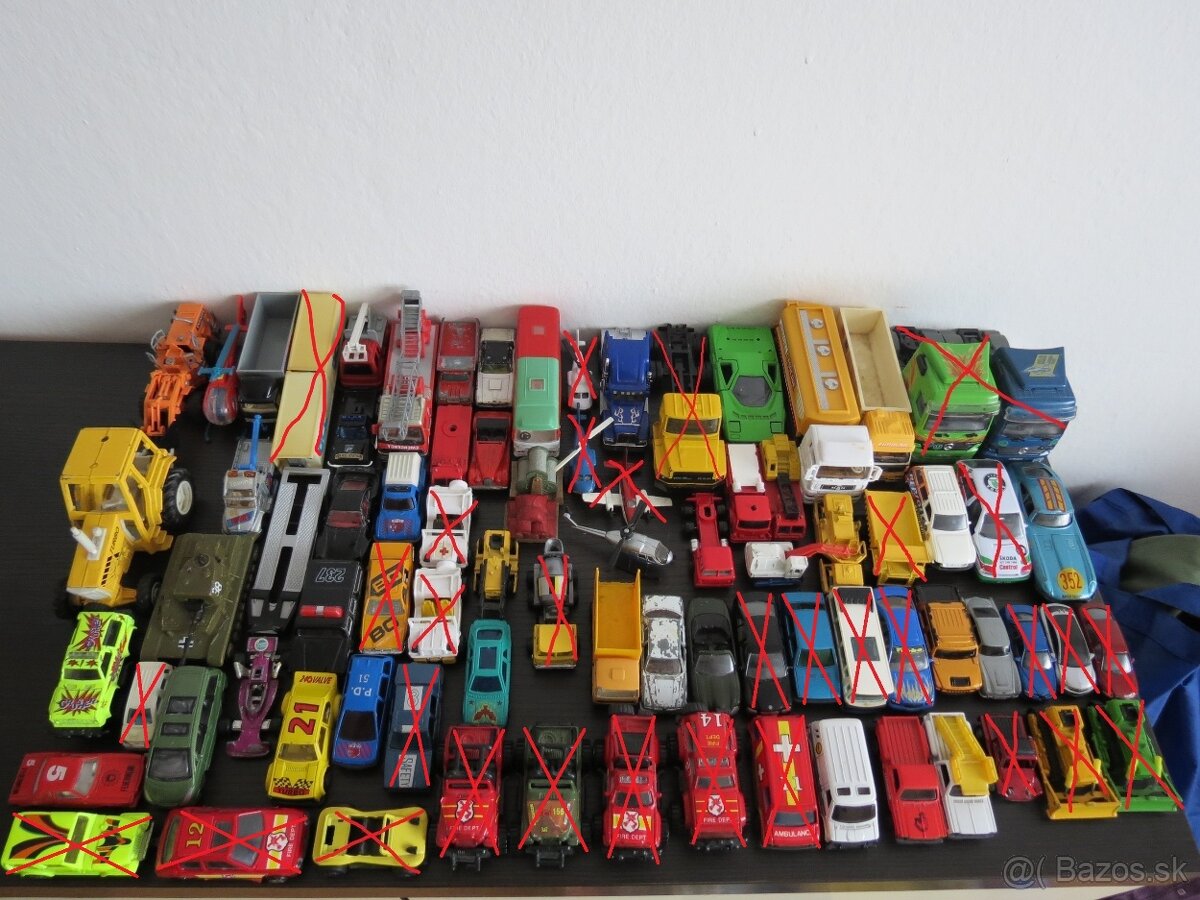 Autíčka staré modely angličáky 80. léta. - 4