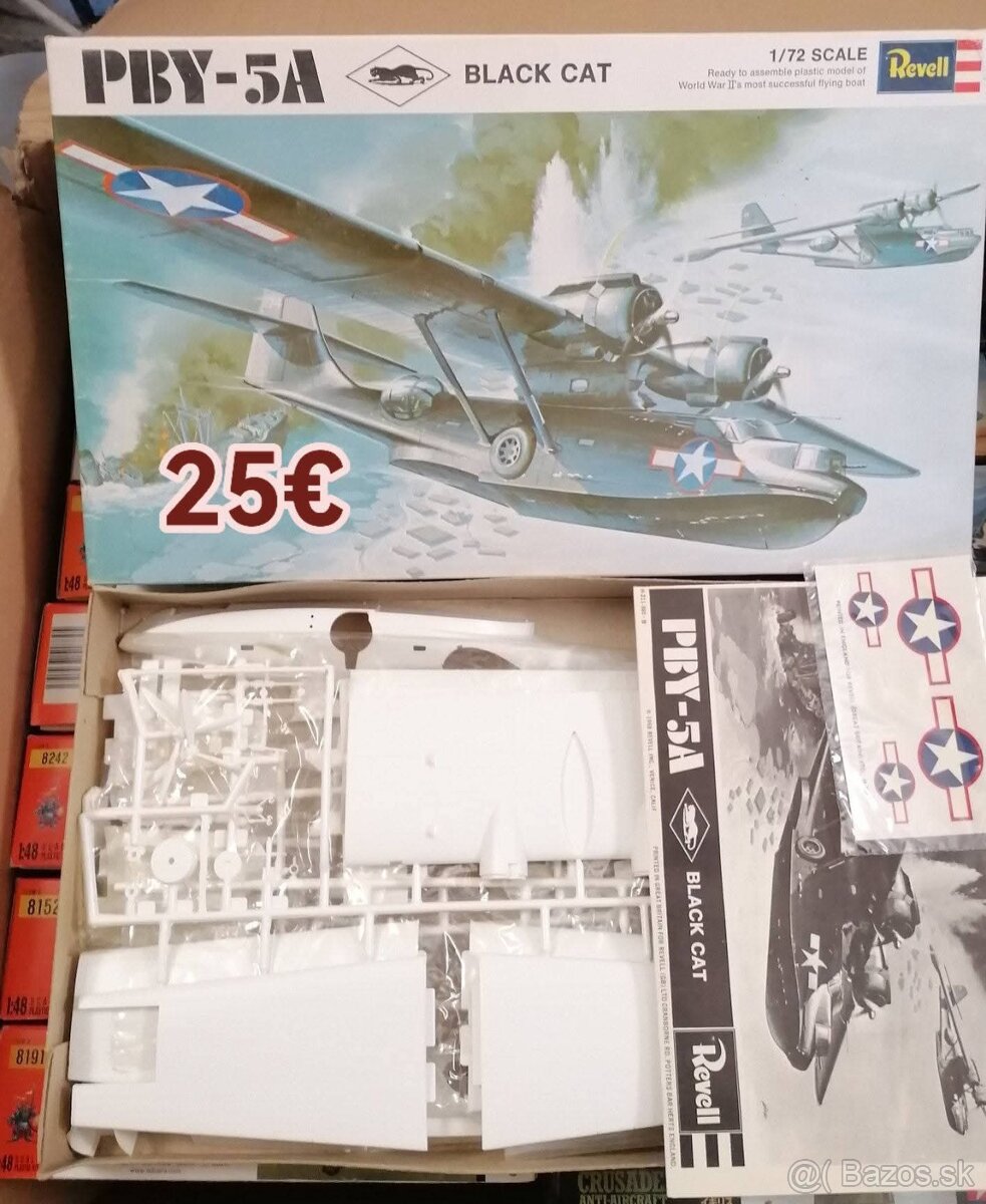 Plastikove modely 1 - 4