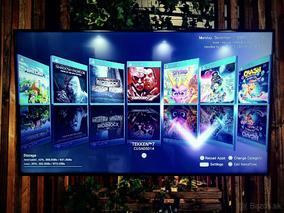 PS4 1TB(MOD) + VYŠE 800 HIER ZDARMA - 4