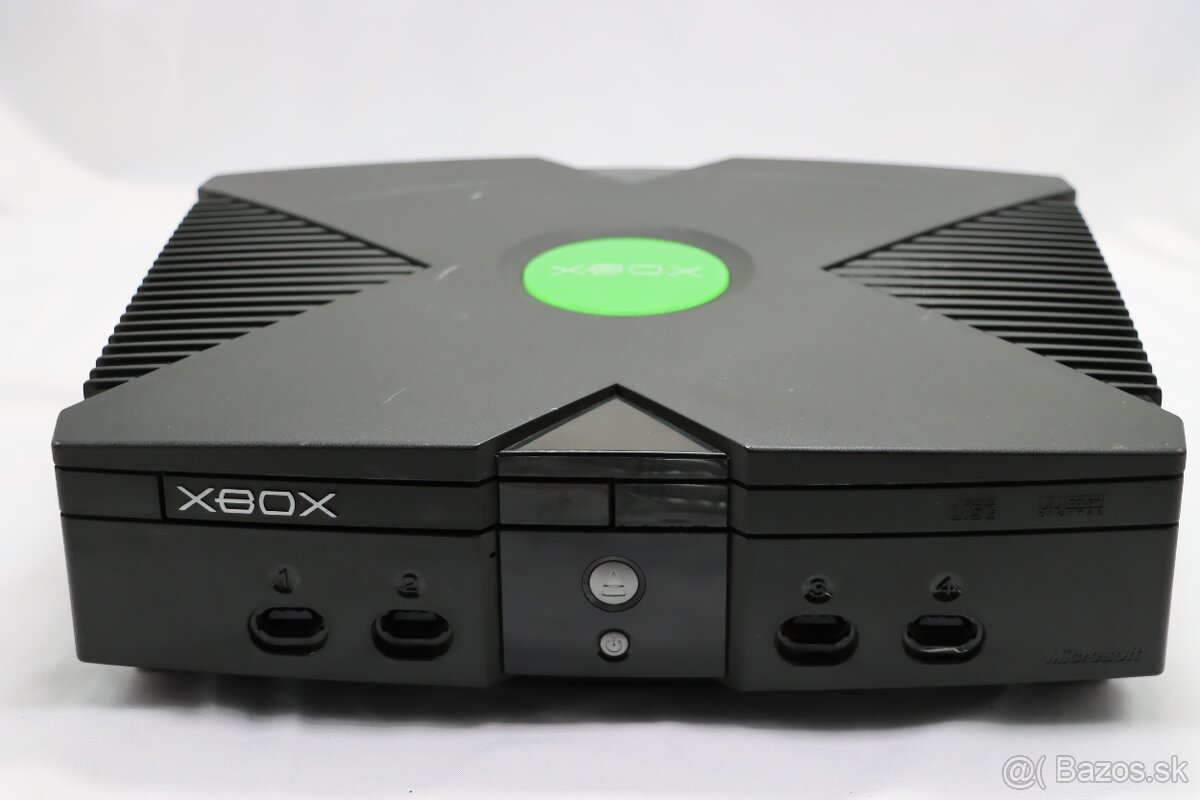 Microsoft Xbox Classic + originál ovládač + káble - 4