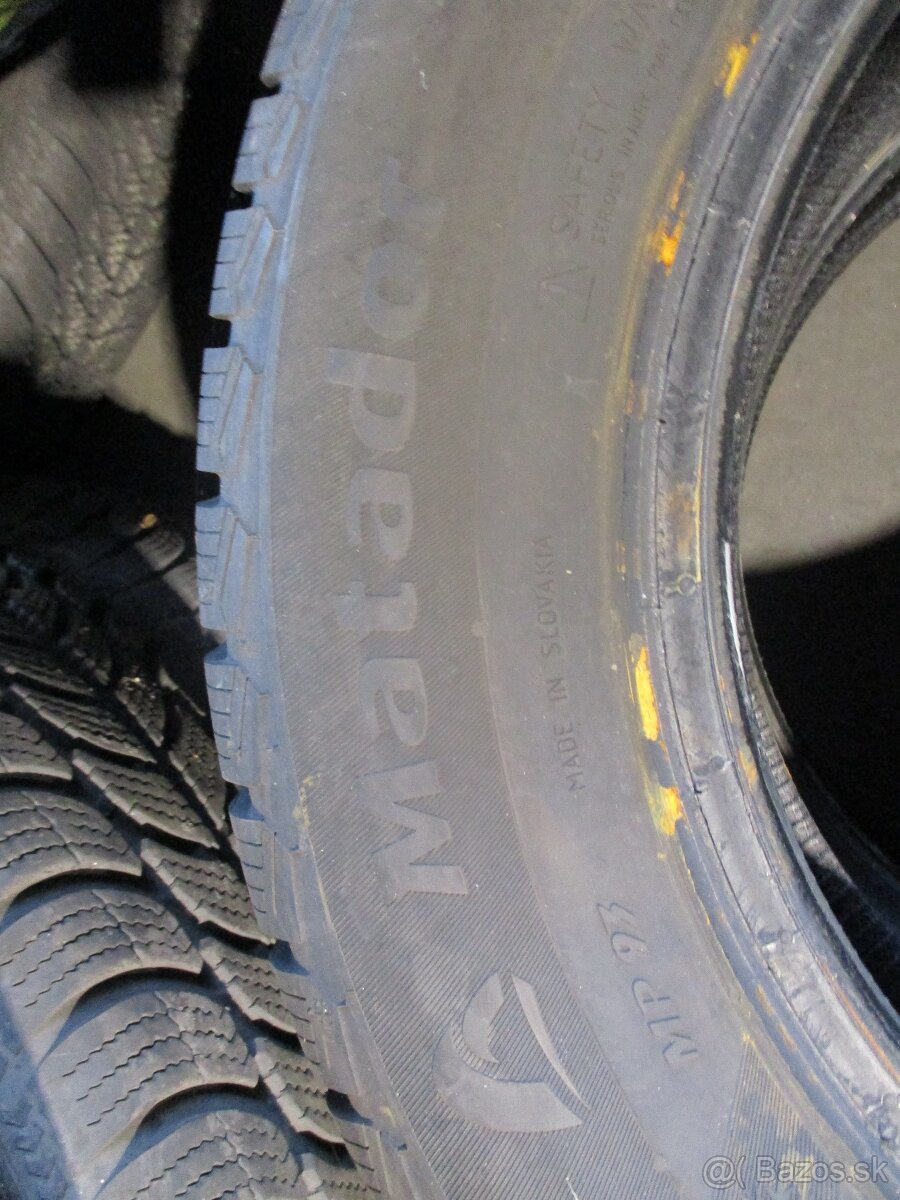 195/65R15 zimne pneumatiky 2 kusy - 4