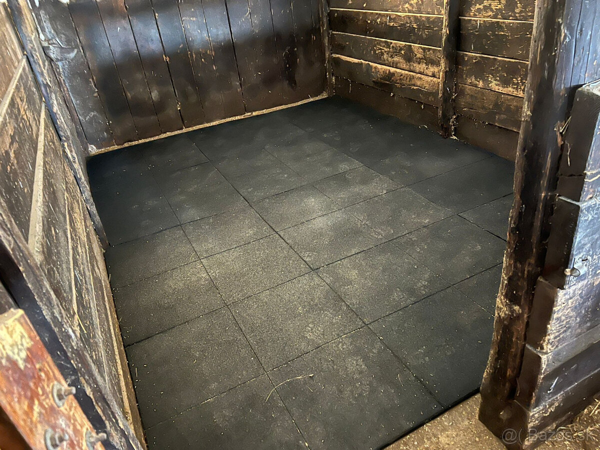 Gumená podlaha 100 x 100cm - 4