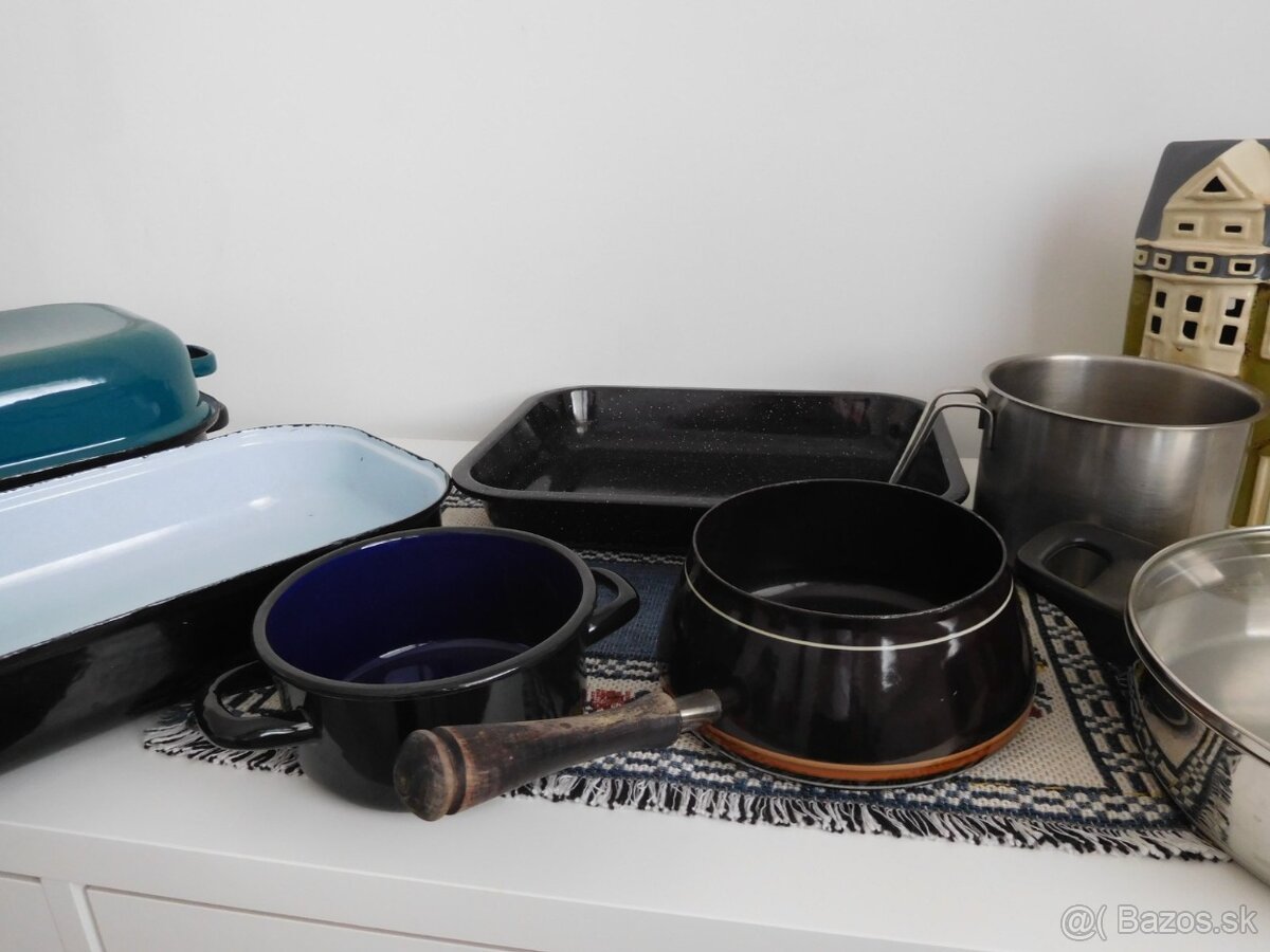 Samltované do kuchyne pekáče, hrnce Hrnce, panvice, - 4