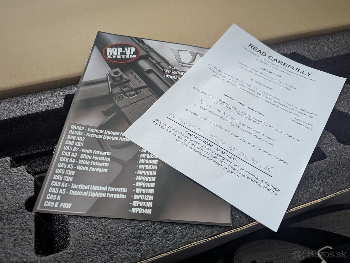 Predám Classic army MP5A3 - 4