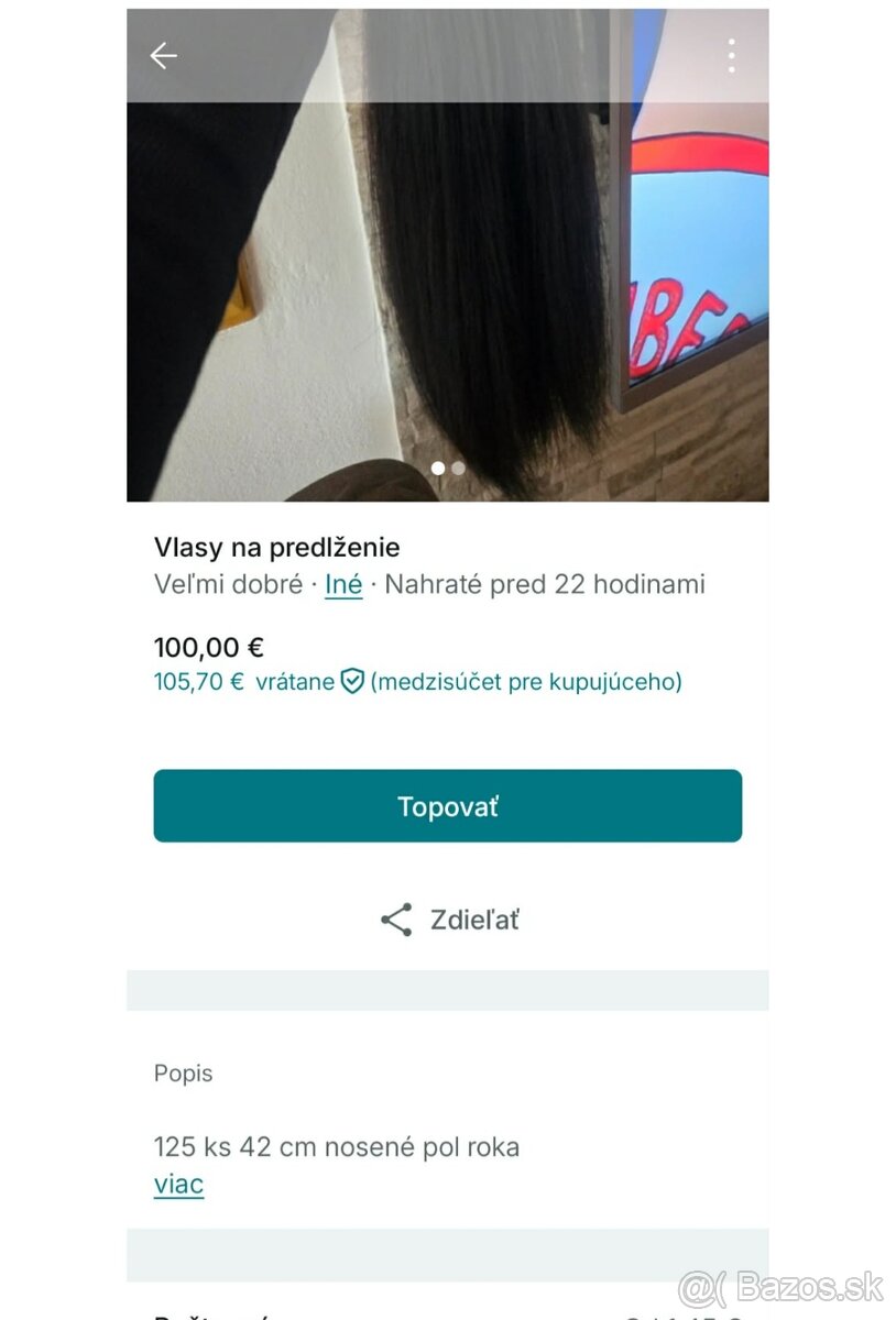 Vlasy na predĺženie metóda micro ring - 4