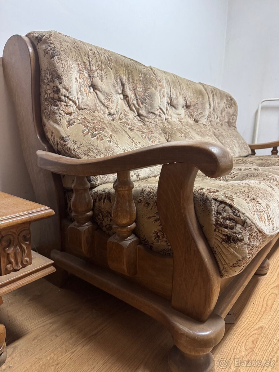 Masívna sedacia súprava - 4