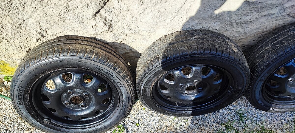 4x100 165 60 R14 Letné Michelin - 4