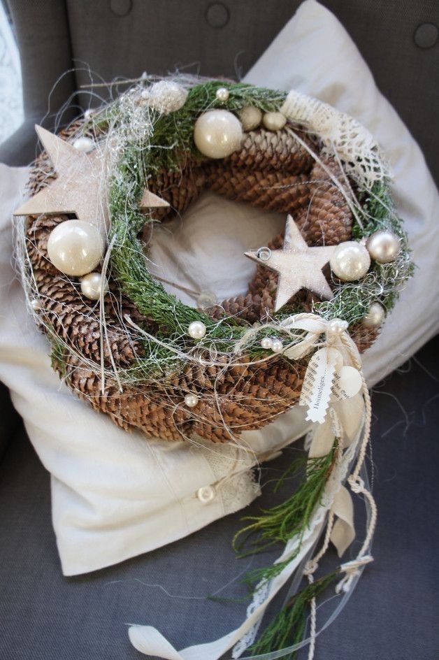 Adventný veniec, veniec na dvere - 4