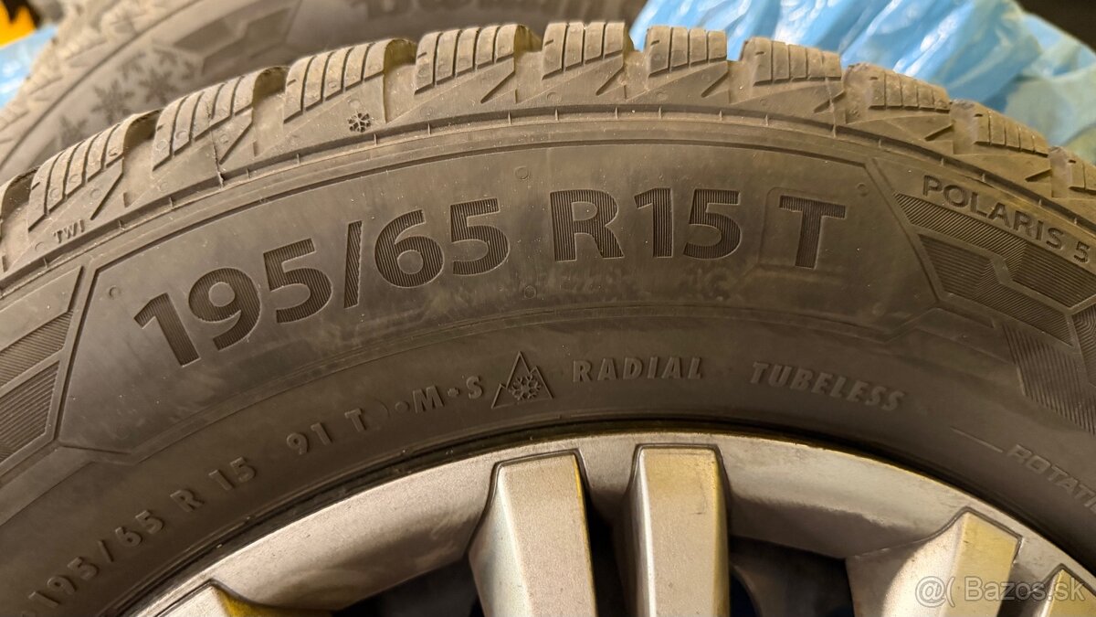 Zimná sada 5x112 195/65r15 - 4