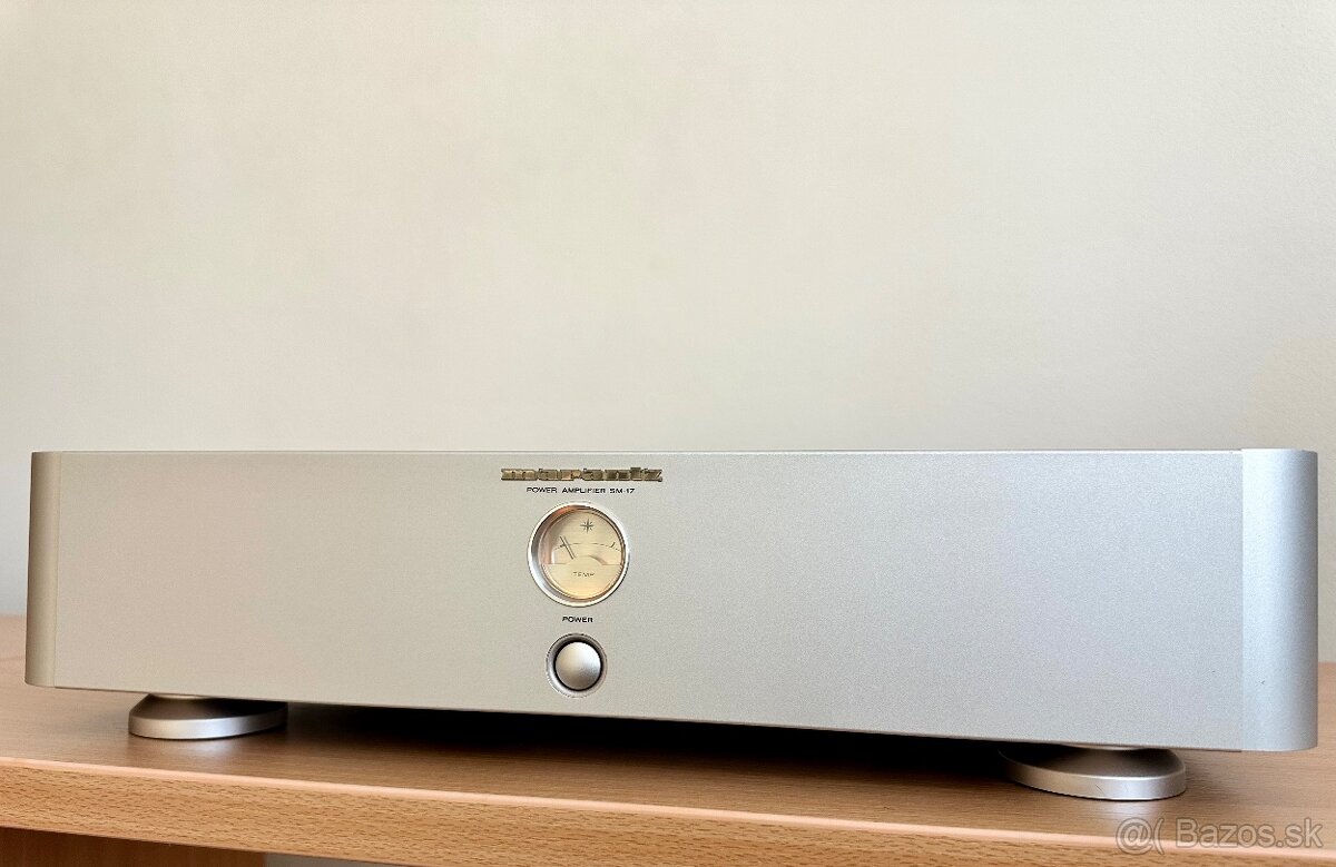 MARANTZ SM-17 GOLD - audiofilský výkonový stereo zosilňovač - 4