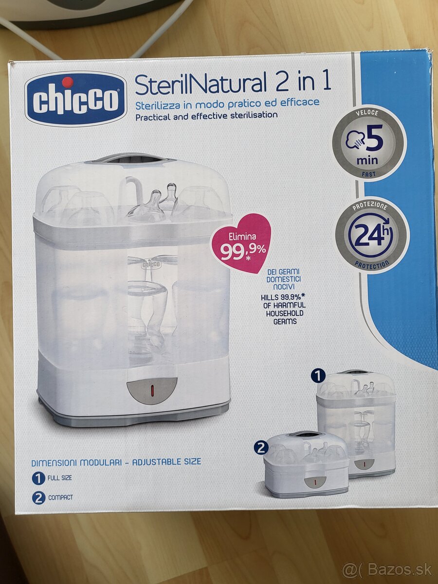 Chicco sterilizator 2v1 Steril Natural - 4