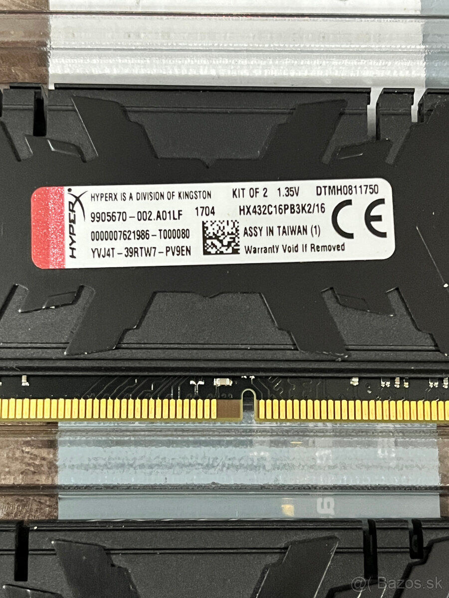 Kingston HyperX Predator DDR4 2x8 GB 3200 MHz - 4