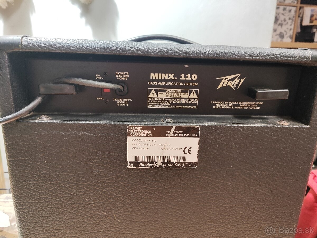 Peavey minx 110 usa bass combo - 4