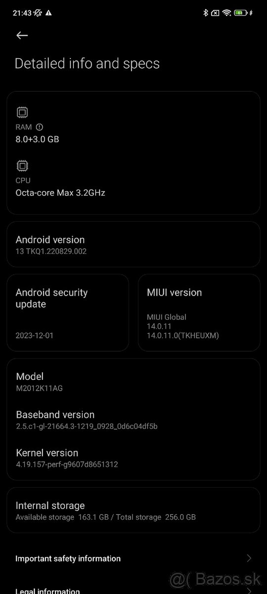 Poco phone f3 256gb - 4