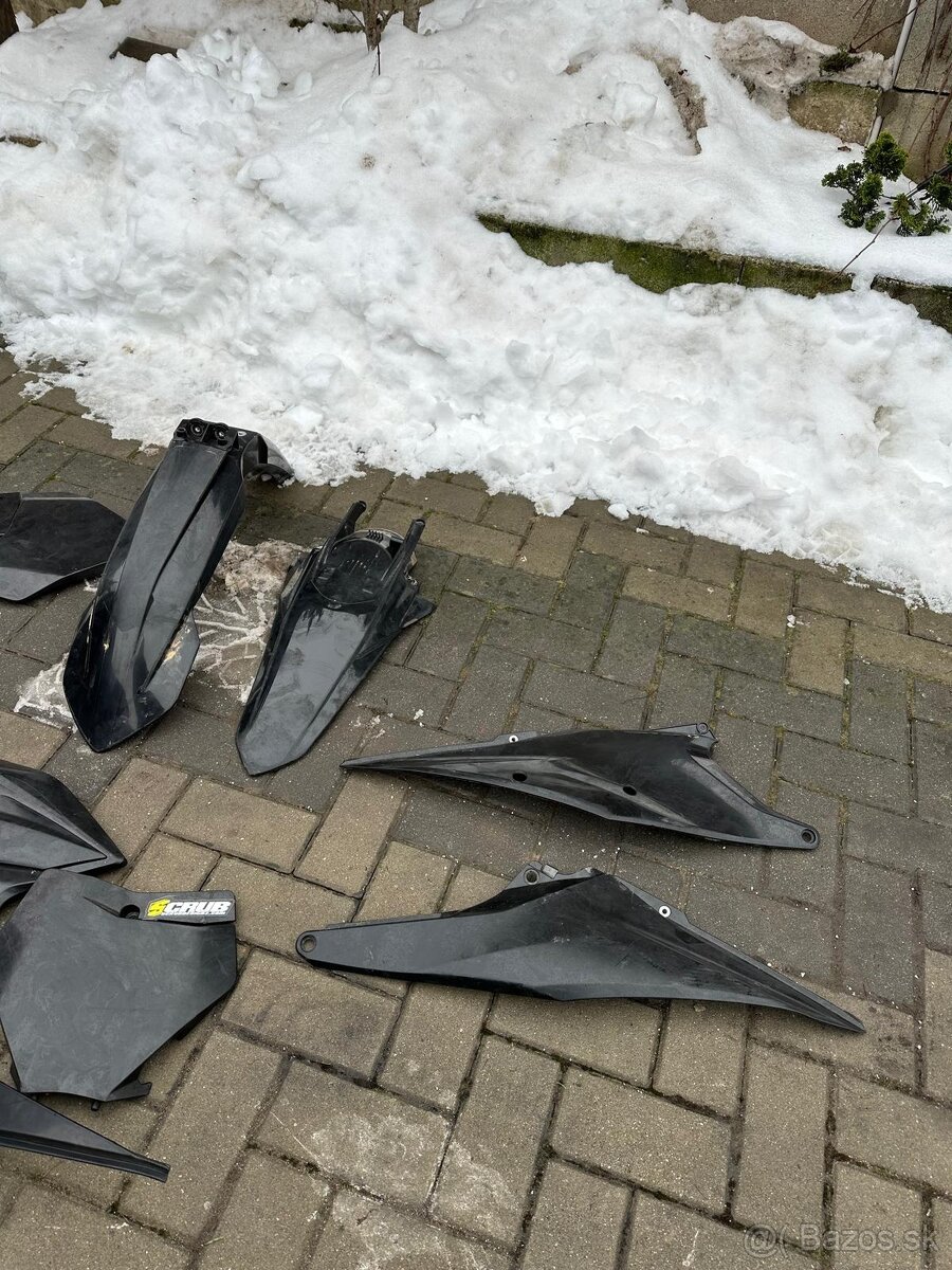 Sada plastov KTM EX / EXF - 4