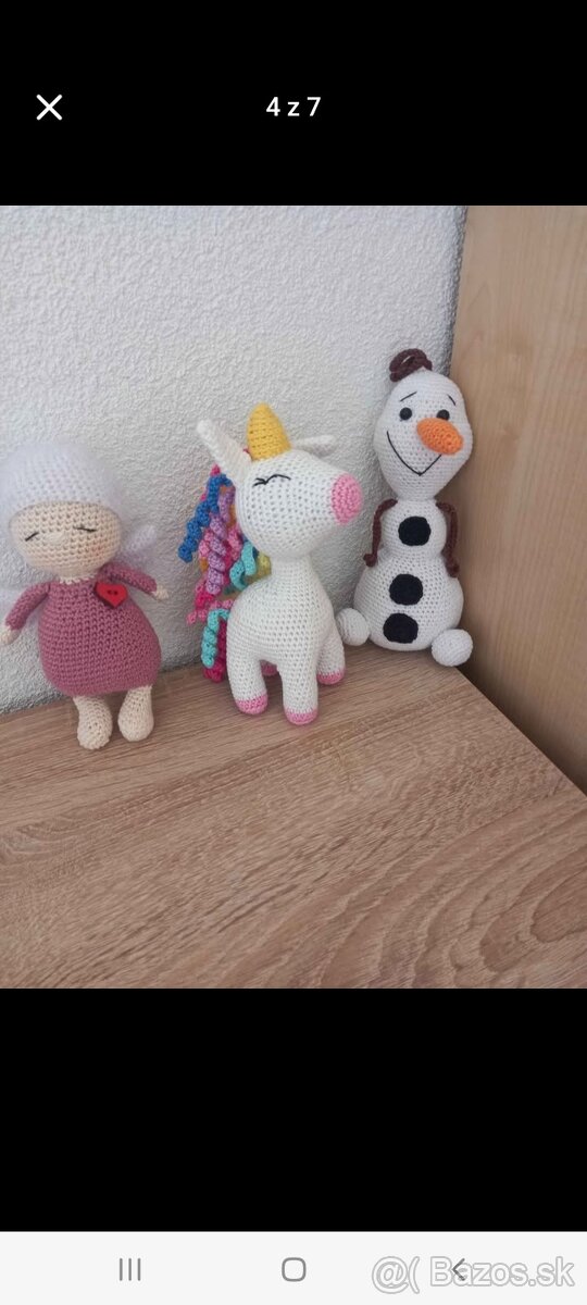 Háčkované hračky - 4