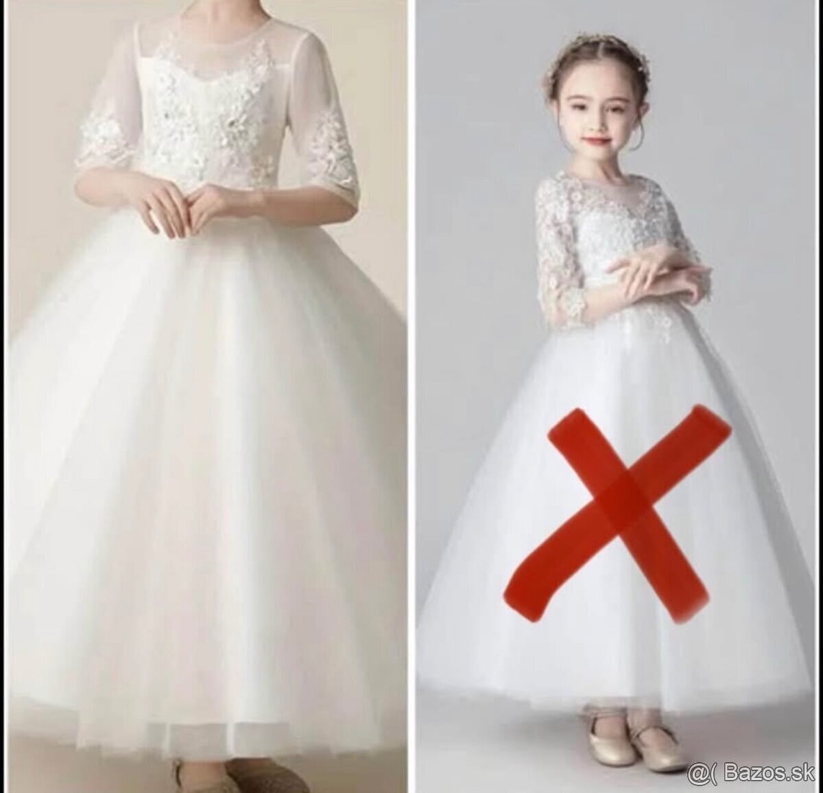 Šaty na prijimanie, doplnky, bolerka - 4