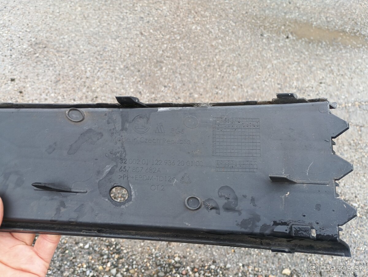 Predný nárazník Škoda Scala s mriezkou - 4