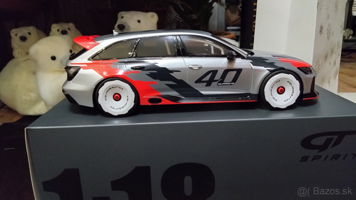 Predam model Audi RS6 concept v mierke 1:18 - 4