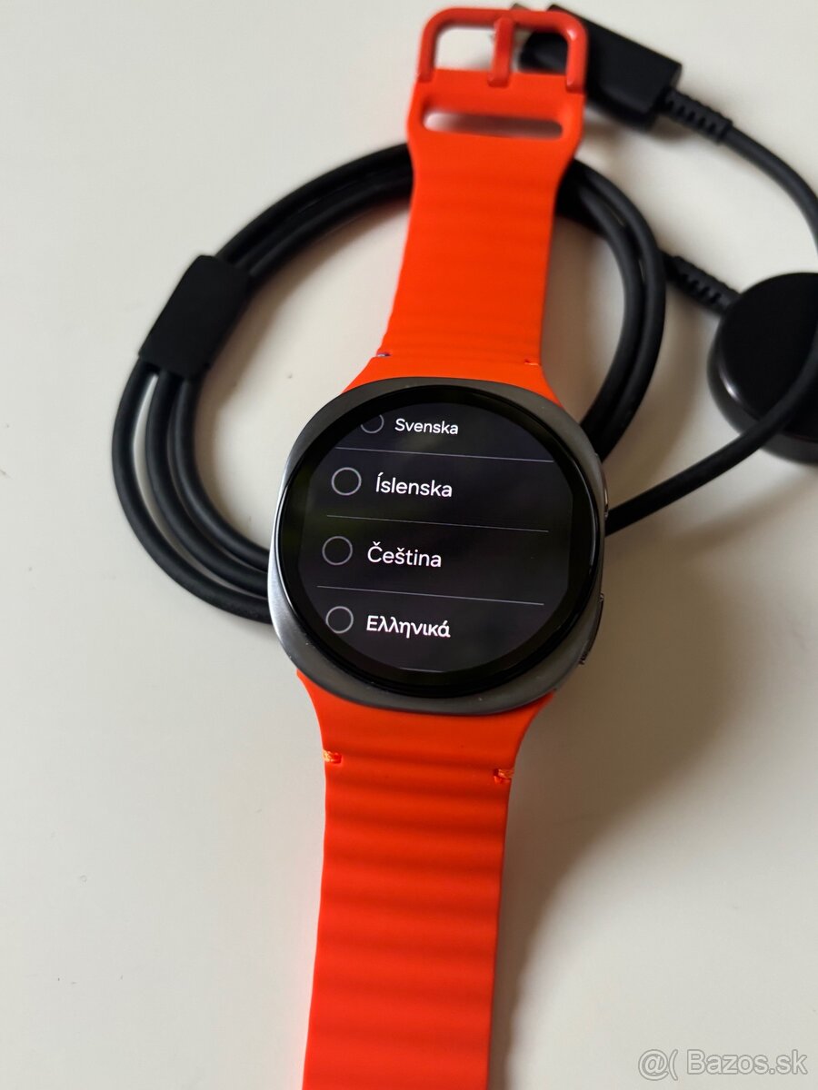 Samsung Galaxy Watch 8 40mm, Orange & Silver - 4