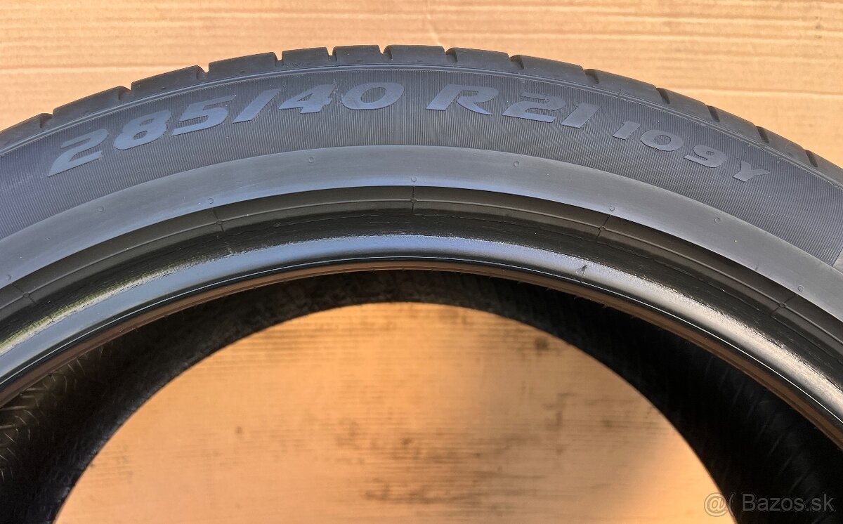 Letné pneumatiky 285/40 R21 Pirelli dva kusy - 4