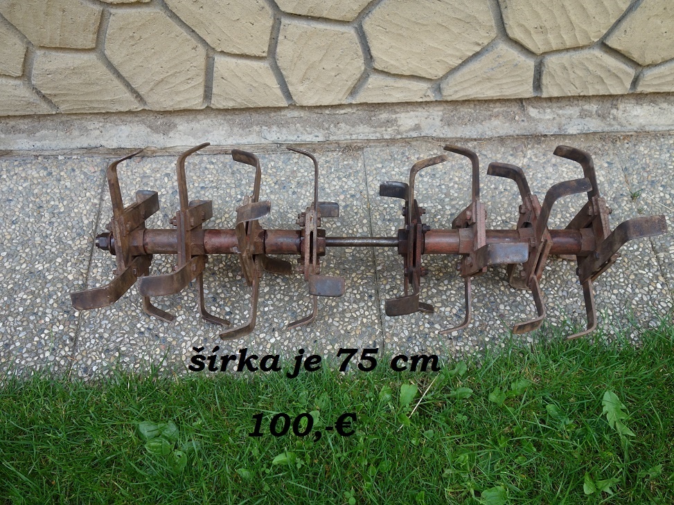 rotavator - nože - 4