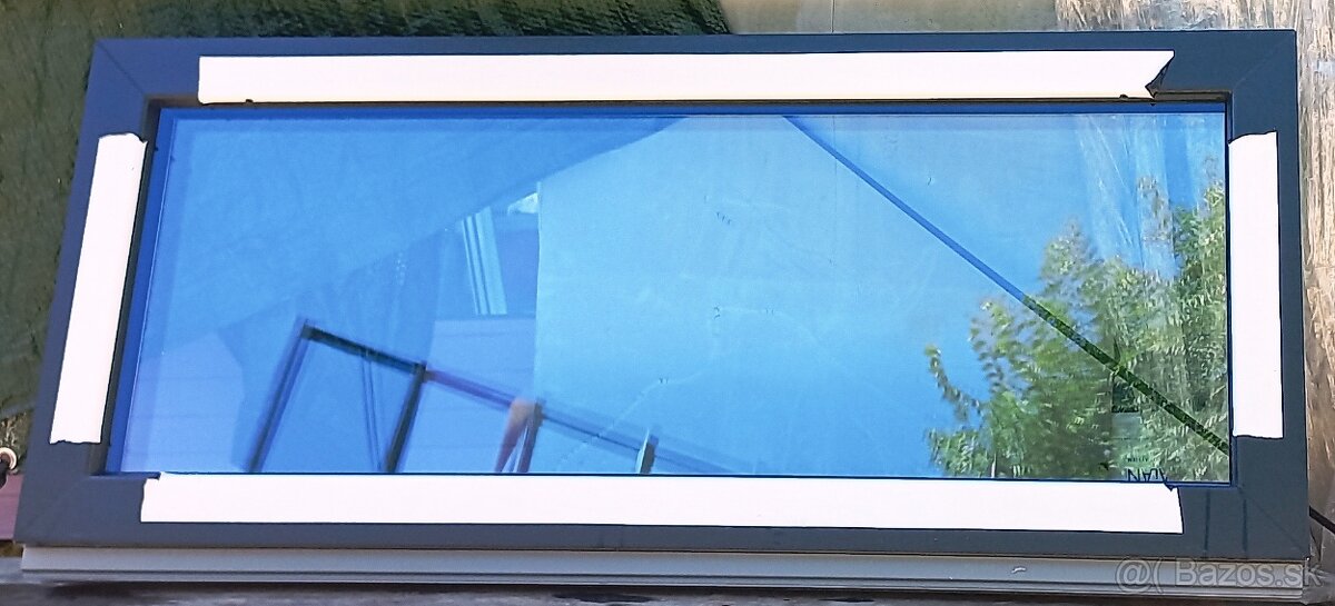 Predám fixi 50x150,150x50,150x75 trojsklo biela,antracit,dub - 4